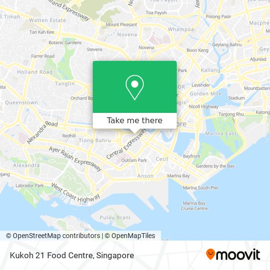 Kukoh 21 Food Centre地图