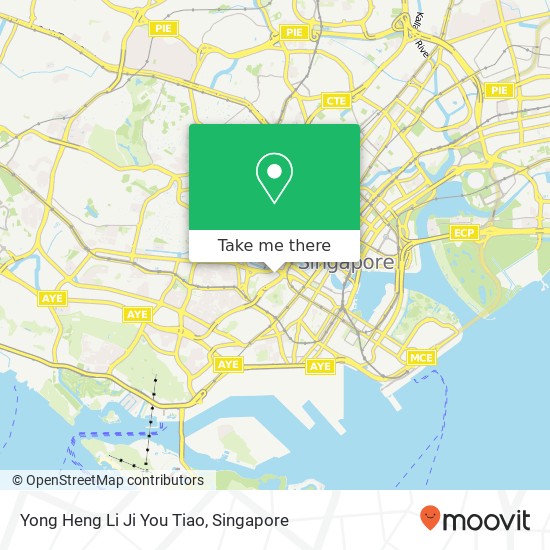 Yong Heng Li Ji You Tiao, 1 Jalan Kukoh Singapore 16地图