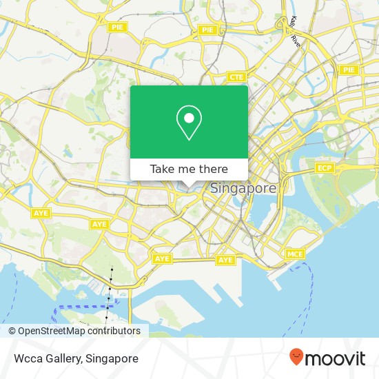 Wcca Gallery, 1 Nanson Rd Singapore 238909地图