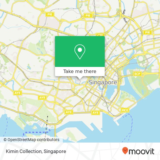 Kimin Collection, 22 Martin Rd Singapore 239058地图
