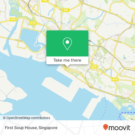 First Soup House, 6 Clementi Rd Singapore 129741地图