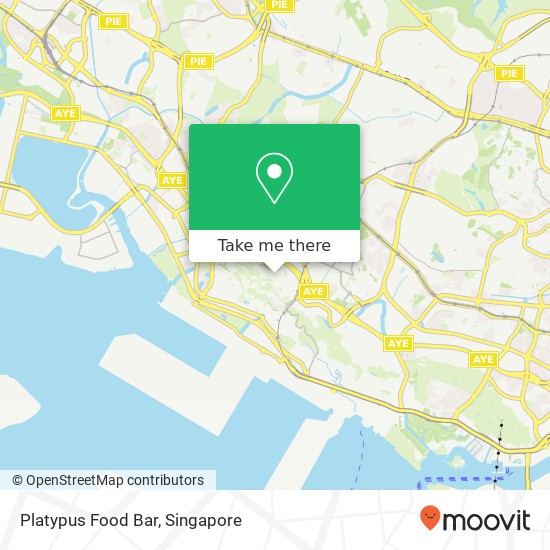 Platypus Food Bar, Science Dr 2 Singapore地图