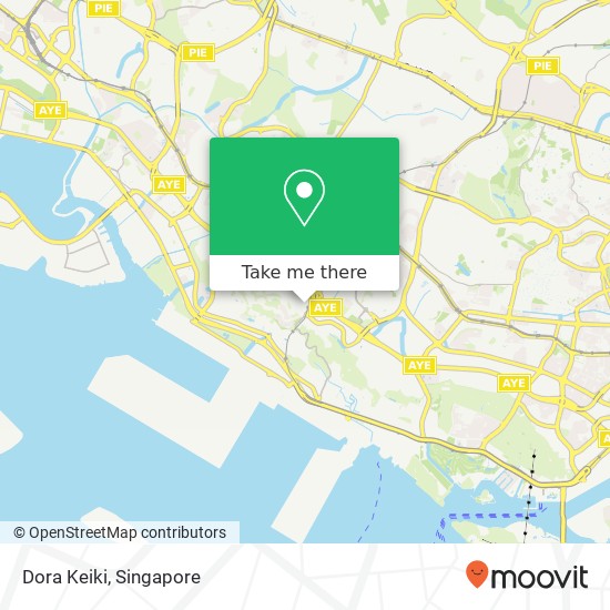 Dora Keiki, 1 Lower Kent Ridge Road Singapore 119082地图