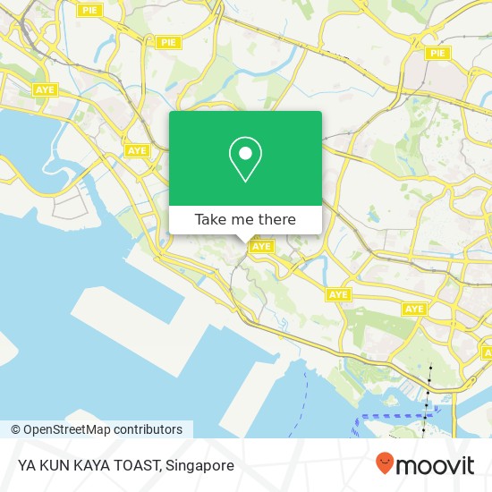 YA KUN KAYA TOAST, 1 Lower Kent Ridge Road Singapore 119082地图