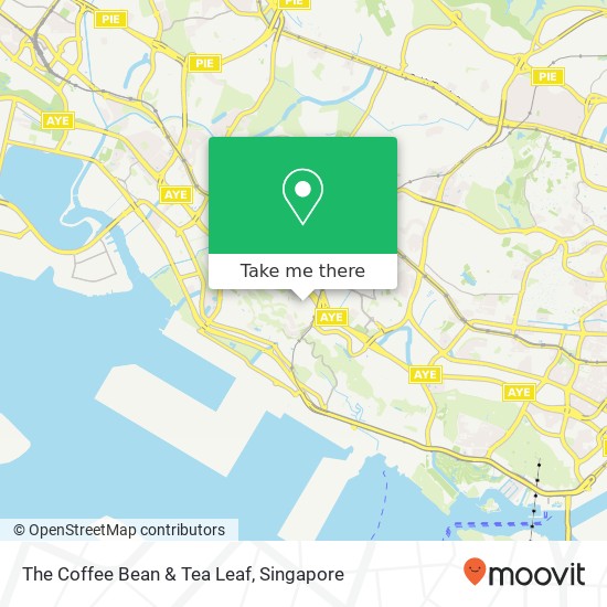 The Coffee Bean & Tea Leaf, 5 Lower Kent Ridge Rd Singapore 11 map