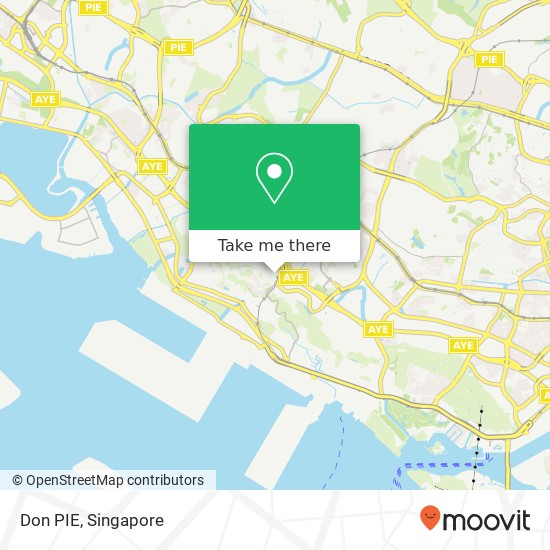 Don PIE, 1 Lower Kent Ridge Road Singapore 119082 map