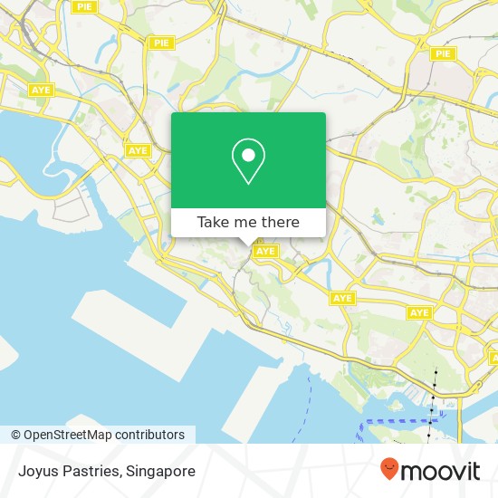 Joyus Pastries, Singapore 11 map