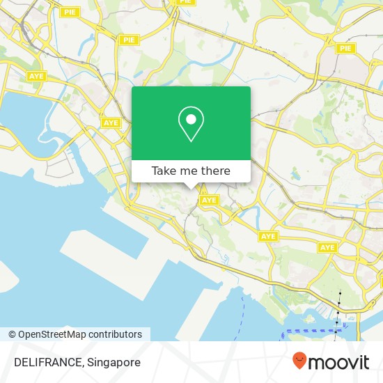 DELIFRANCE, 5 Lower Kent Ridge Rd Singapore 11 map