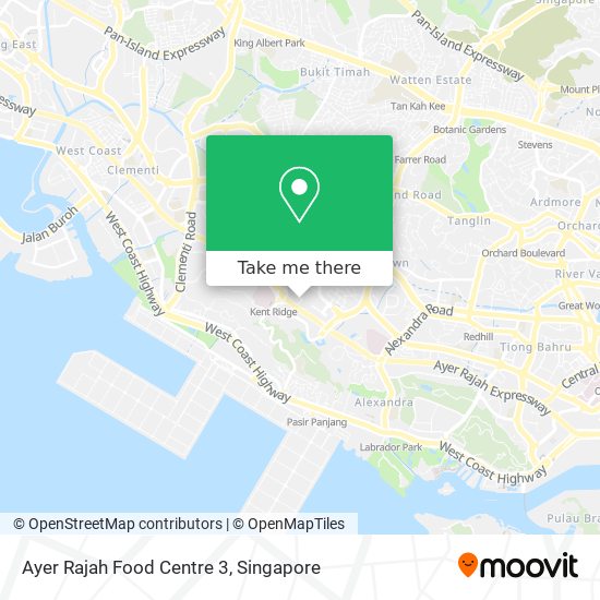 Ayer Rajah Food Centre 3 map