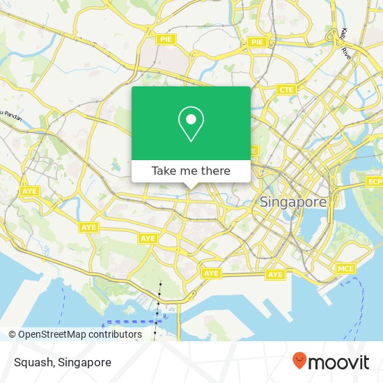 Squash, River Valley Rd Singapore map