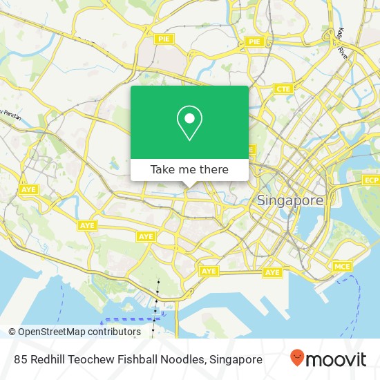 85 Redhill Teochew Fishball Noodles, 491 River Valley Rd Singapore map