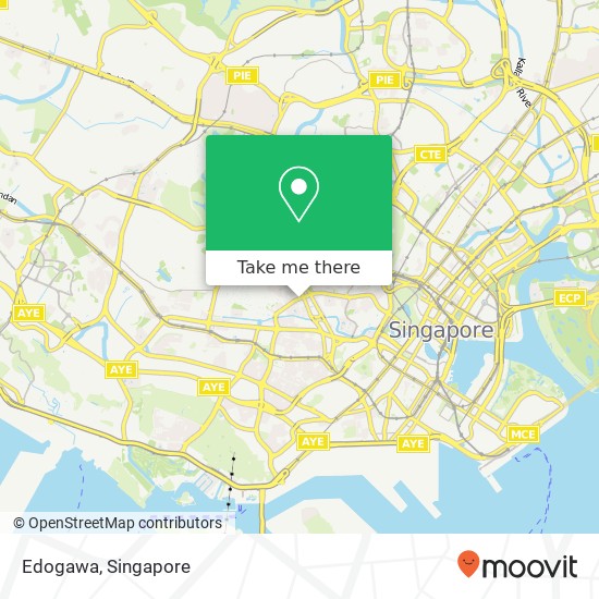 Edogawa, Singapore map