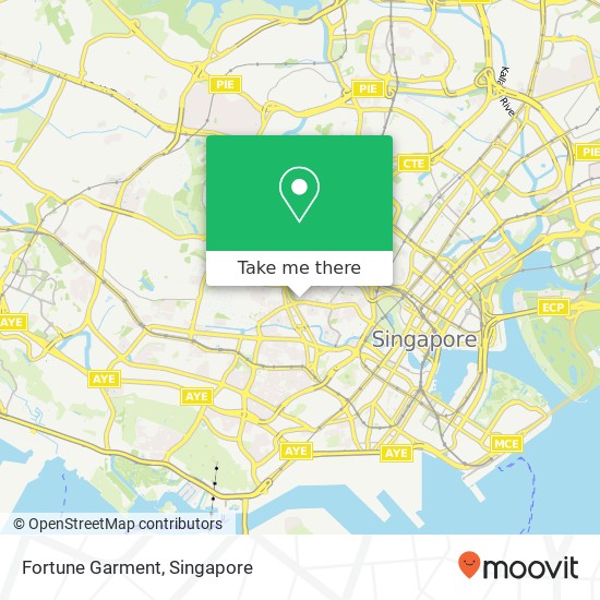 Fortune Garment, 31 Leonie Hl Singapore 23 map