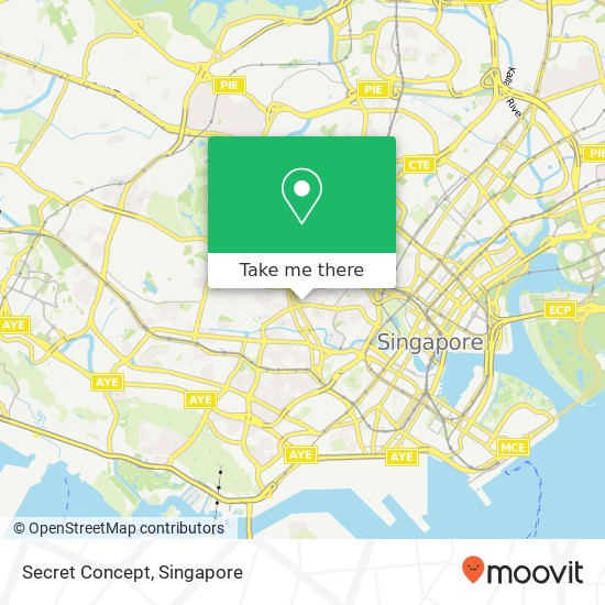 Secret Concept, 36 Leonie Hl Singapore地图