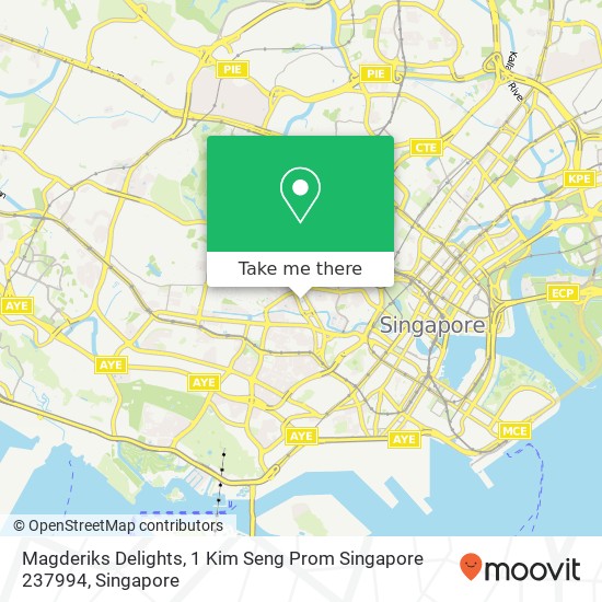 Magderiks Delights, 1 Kim Seng Prom Singapore 237994地图