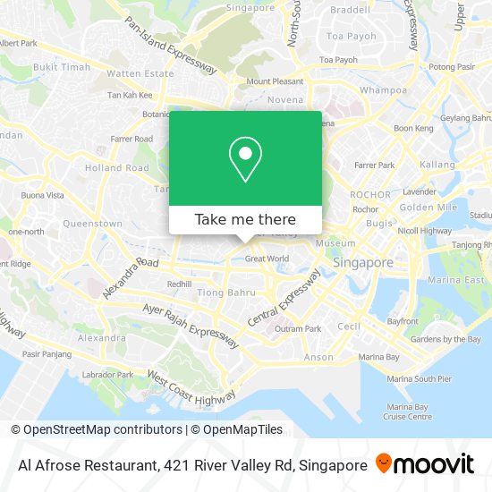 Al Afrose Restaurant, 421 River Valley Rd map