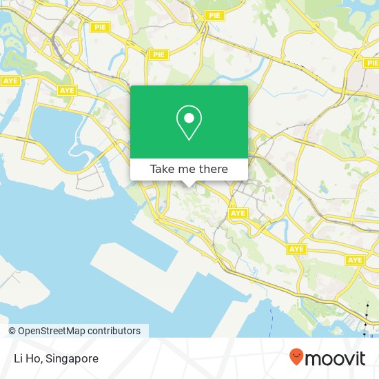 Li Ho, Lower Kent Ridge Rd Singapore map