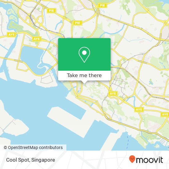 Cool Spot, 10 Kent Ridge Cres Singapore 11地图