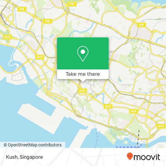 Kush, 73A Ayer Rajah Crescent Singapore 139957 map