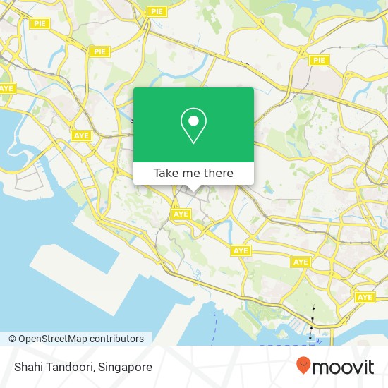 Shahi Tandoori, 1 Fusionopolis Walk Singapore 138628地图