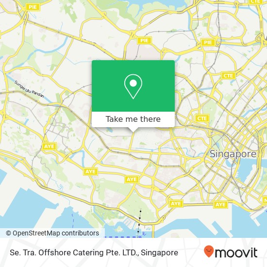 Se. Tra. Offshore Catering Pte. LTD., 314 Tanglin Rd Singapore 247977 map