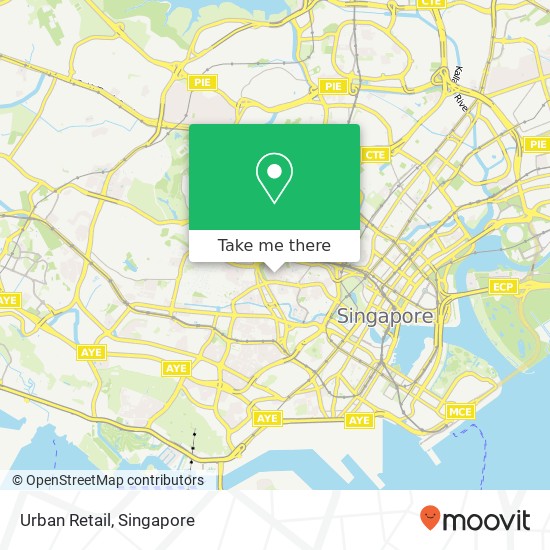 Urban Retail, 1 Leonie Hill Rd Singapore 239191地图