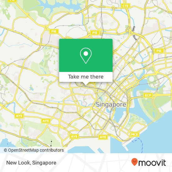 New Look, 313 Orchard Rd Singapore 23 map