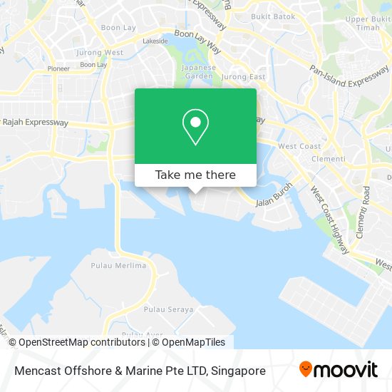 Mencast Offshore & Marine Pte LTD map