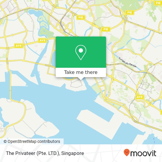 The Privateer (Pte. LTD.), 9 Pandan Rd Singapore 609257 map
