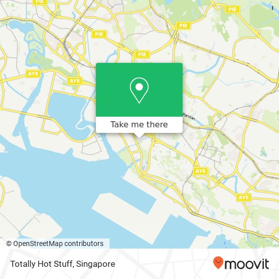 Totally Hot Stuff, Singapore map