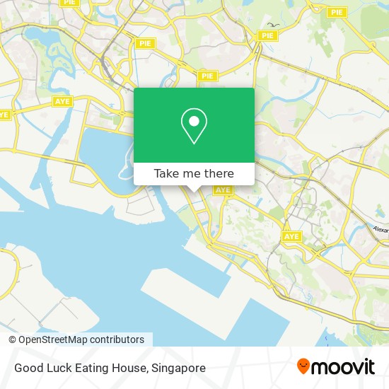 Good Luck Eating House map