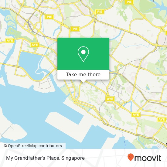 My Grandfather's Place, 50 Kent Ridge Cres Singapore 119279地图