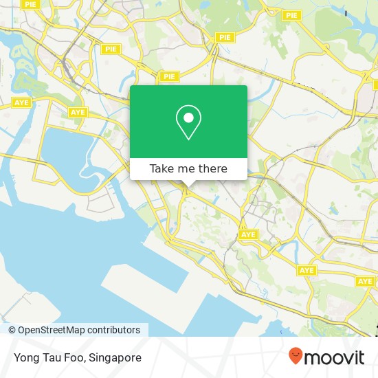 Yong Tau Foo, College Ave W Singapore map