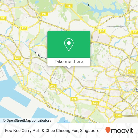 Foo Kee Curry Puff & Chee Cheong Fun, Commonwealth Dr Singapore 149597 map