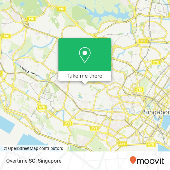 Overtime SG, 18E Dempsey Rd Singapore map