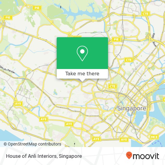 House of Anli Interiors, 163 Tanglin Rd Singapore 24地图