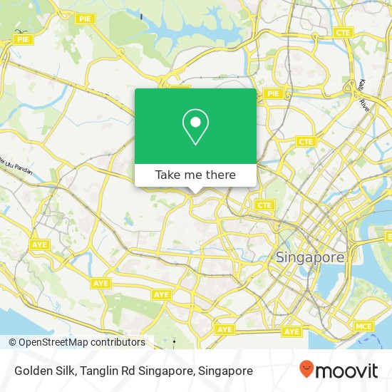 Golden Silk, Tanglin Rd Singapore地图