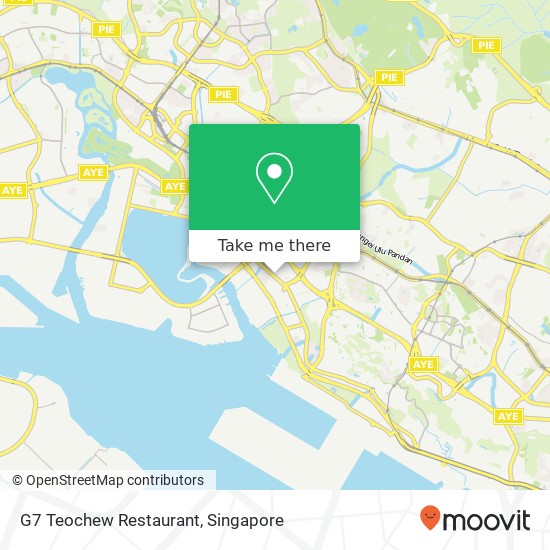 G7 Teochew Restaurant, 9 Jalan Mas Puteh Singapore 128615地图