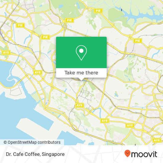 Dr. Cafe Coffee, 1 Vista Exchange Grn Singapore 138617地图