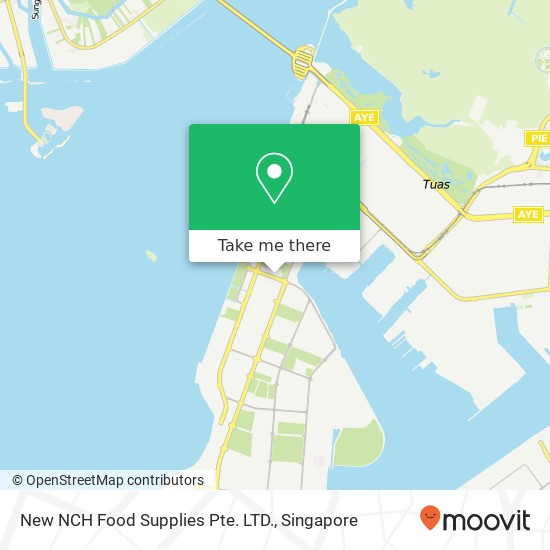 New NCH Food Supplies Pte. LTD., 6 Tuas Bay Walk Singapore 637752地图