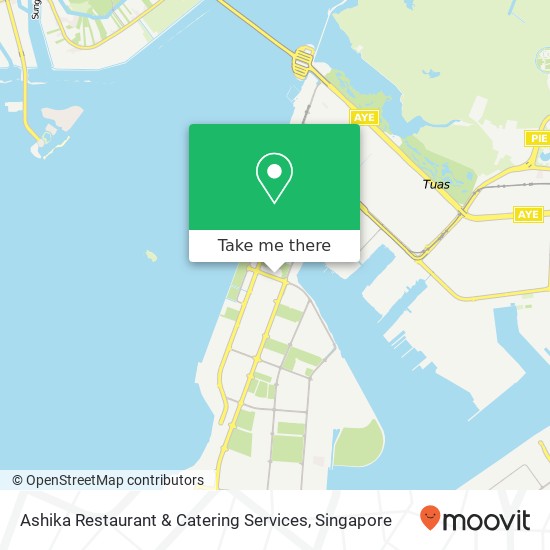 Ashika Restaurant & Catering Services, 6 Tuas Bay Walk Singapore 637752地图