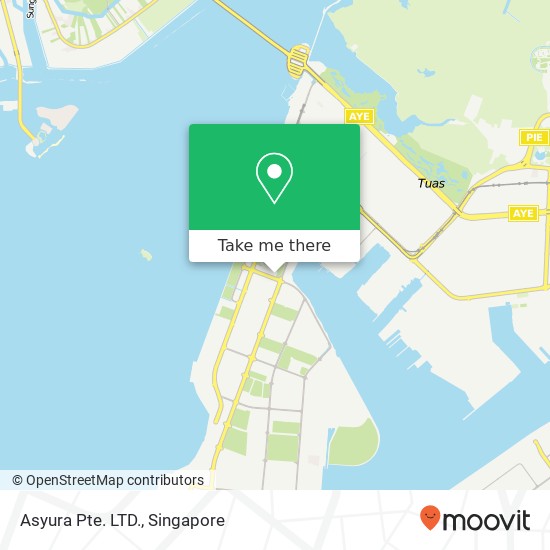 Asyura Pte. LTD., 10 Tuas Bay Walk Singapore 637780地图