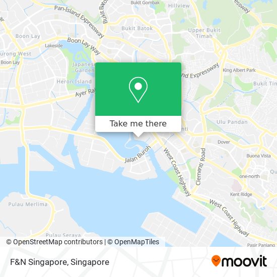 F&N Singapore map
