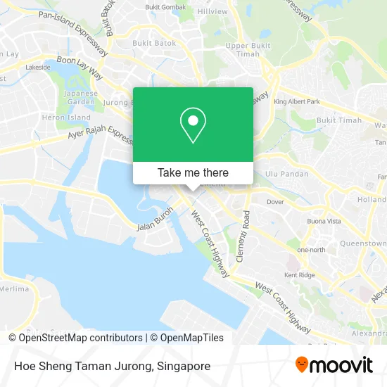Hoe Sheng Taman Jurong map