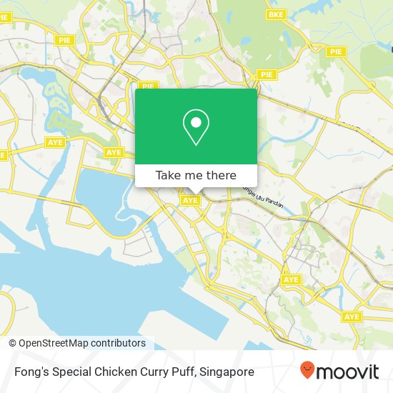 Fong's Special Chicken Curry Puff, 448 Clementi Ave 3 Singapore 12地图