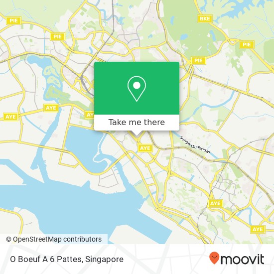 O Boeuf A 6 Pattes, 8 Jalan Lempeng Singapore 128796地图