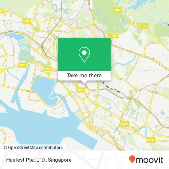 Haefest Pte. LTD., 3155 Commonwealth Ave W Singapore 129588 map