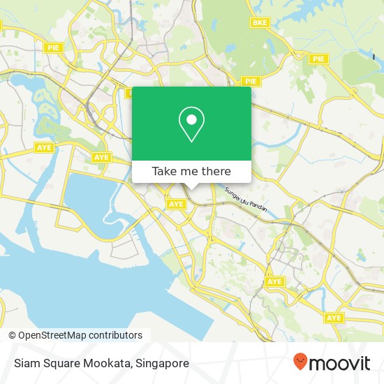 Siam Square Mookata, 325 Clementi Ave 5 Singapore 120325地图