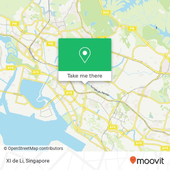 XI de Li, Clementi Ave 2 Singapore地图