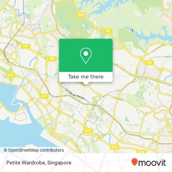 Petite Wardrobe, Holland Rd Singapore 27 map